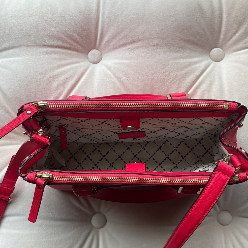Kate Spade Bright Pink Purse - Picture 8 of 15